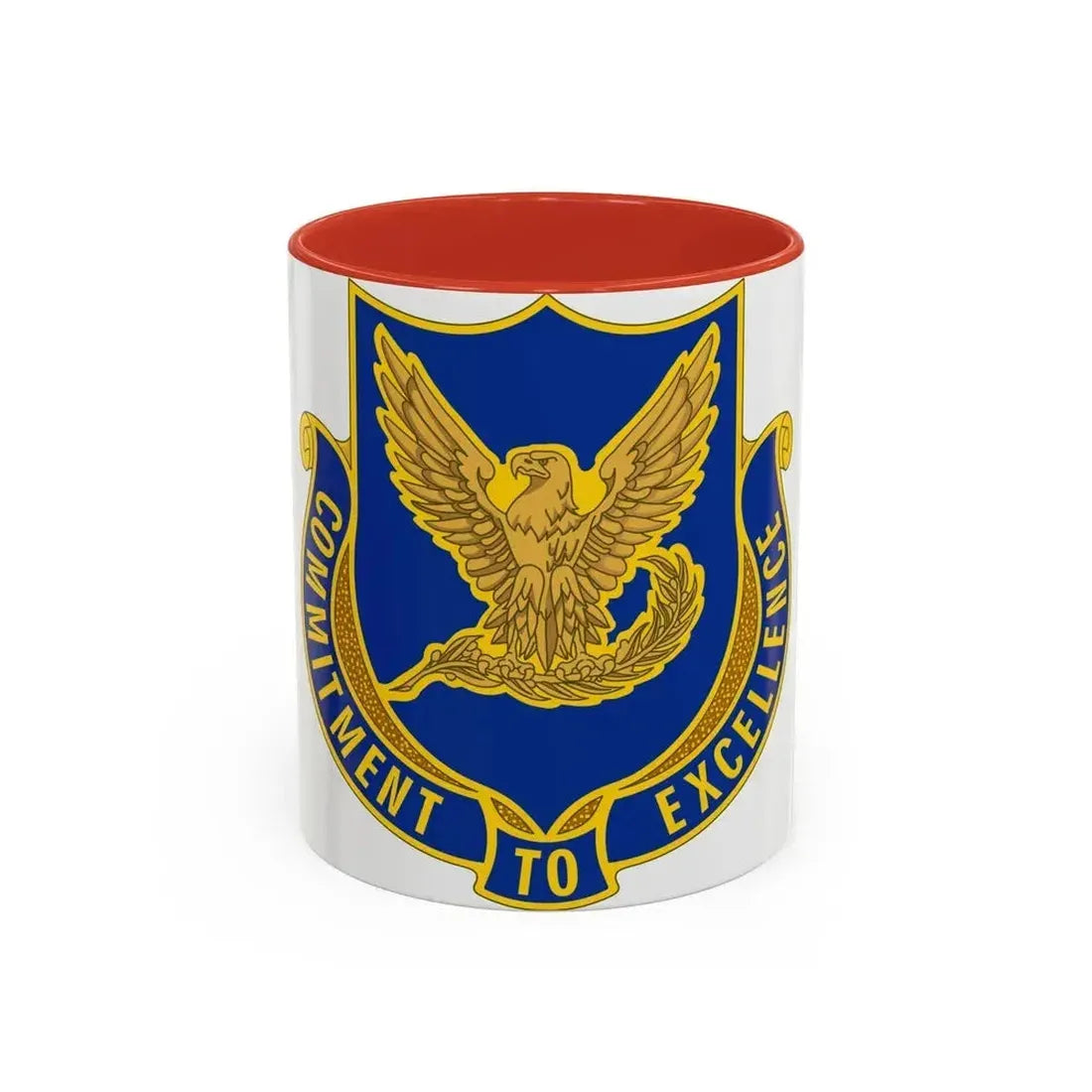106 Aviation Regiment (U.S. Army) Accent Coffee Mug 11oz Red - Go Mug Yourself