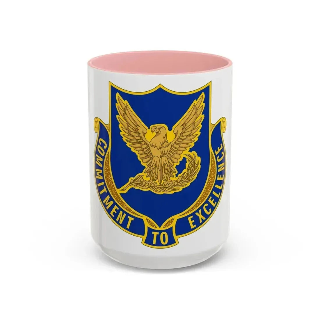 106 Aviation Regiment (U.S. Army) Accent Coffee Mug 15oz Pink - Go Mug Yourself