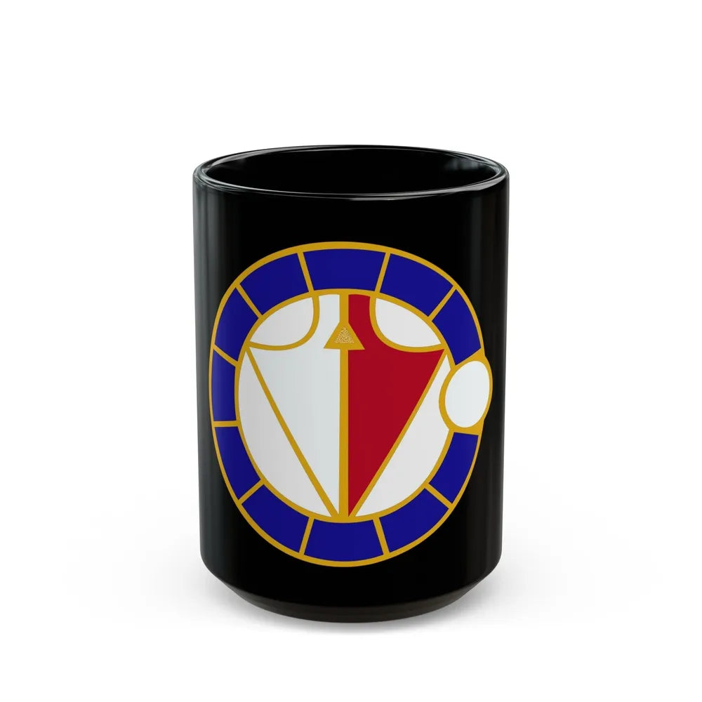 106 Engineer Battalion (U.S. Army) Black Coffee Mug-15oz-Go Mug Yourself