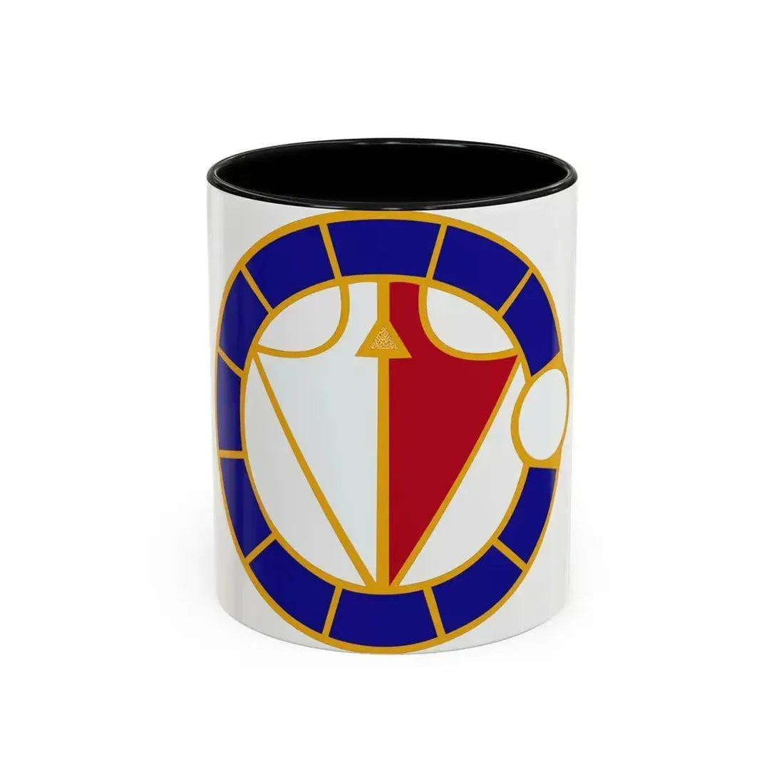 106 Engineer Battalion (U.S. Army) Accent Coffee Mug 11oz Black - Go Mug Yourself