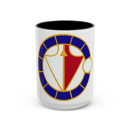 106 Engineer Battalion (U.S. Army) Accent Coffee Mug 15oz Black - Go Mug Yourself
