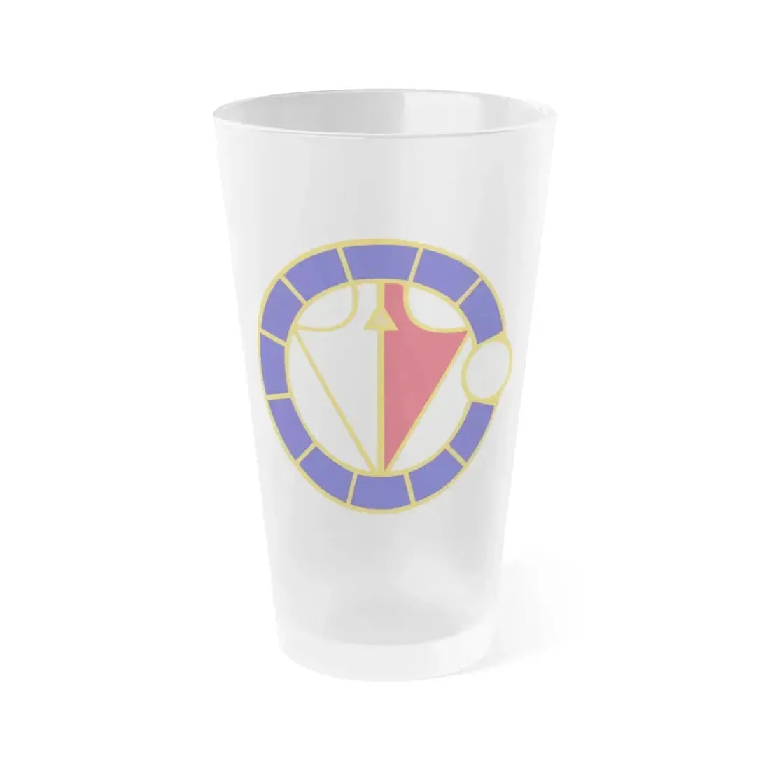 106 Engineer Battalion (U.S. Army) Frosted Pint Glass 16oz Default Title - Go Mug Yourself