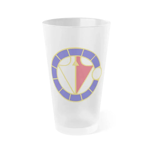 106 Engineer Battalion (U.S. Army) Frosted Pint Glass 16oz Default Title - Go Mug Yourself