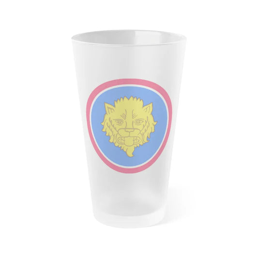 106 Infantry Division (U.S. Army) Frosted Pint Glass 16oz-Go Mug Yourself