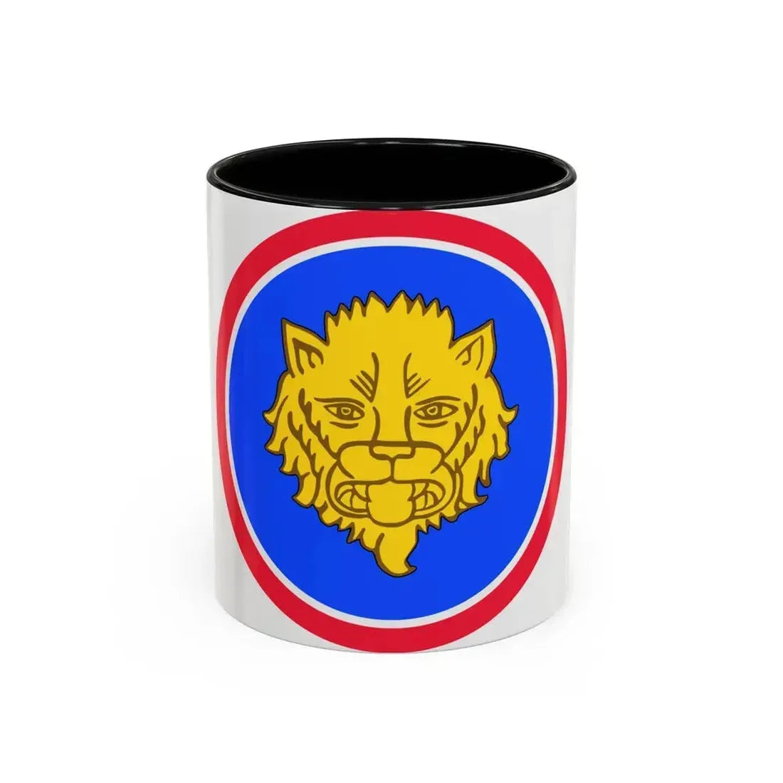 106 Infantry Division (U.S. Army) Accent Coffee Mug 11oz Black - Go Mug Yourself