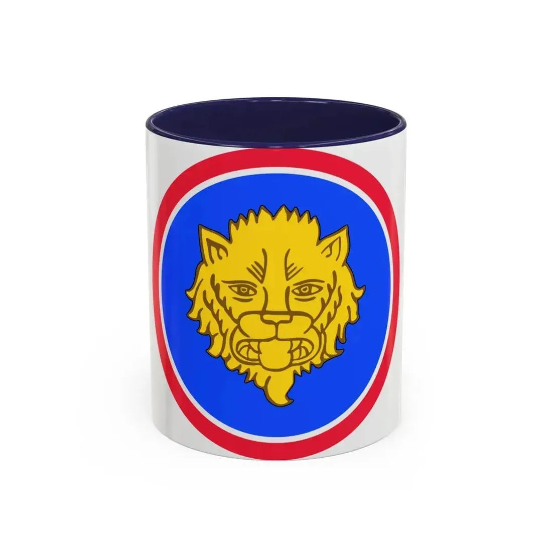 106 Infantry Division (U.S. Army) Accent Coffee Mug 11oz Navy - Go Mug Yourself