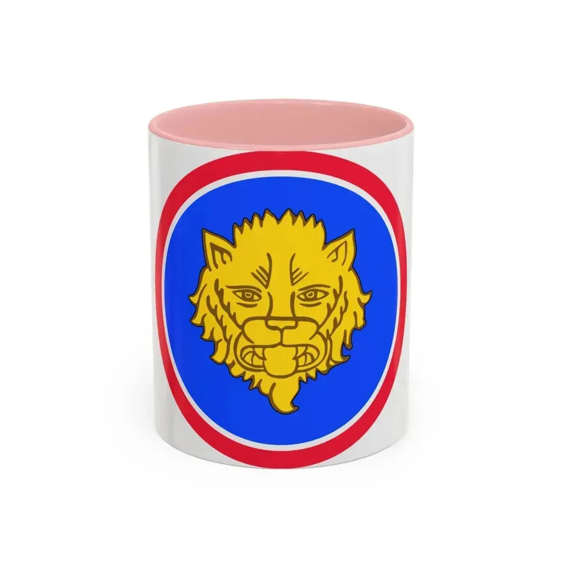106 Infantry Division (U.S. Army) Accent Coffee Mug 11oz Pink - Go Mug Yourself