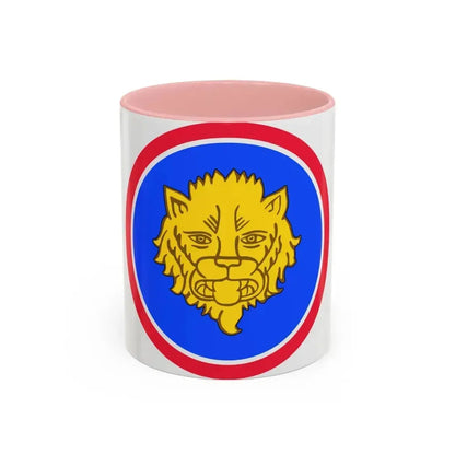 106 Infantry Division (U.S. Army) Accent Coffee Mug 11oz Pink - Go Mug Yourself