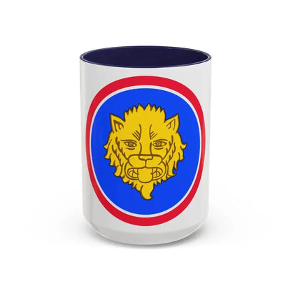 106 Infantry Division (U.S. Army) Accent Coffee Mug 15oz Navy - Go Mug Yourself