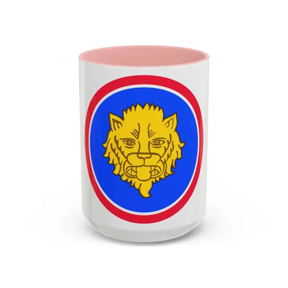 106 Infantry Division (U.S. Army) Accent Coffee Mug 15oz Pink - Go Mug Yourself