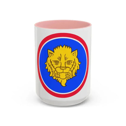 106 Infantry Division (U.S. Army) Accent Coffee Mug 15oz Pink - Go Mug Yourself