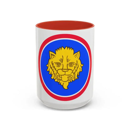 106 Infantry Division (U.S. Army) Accent Coffee Mug 15oz Red - Go Mug Yourself