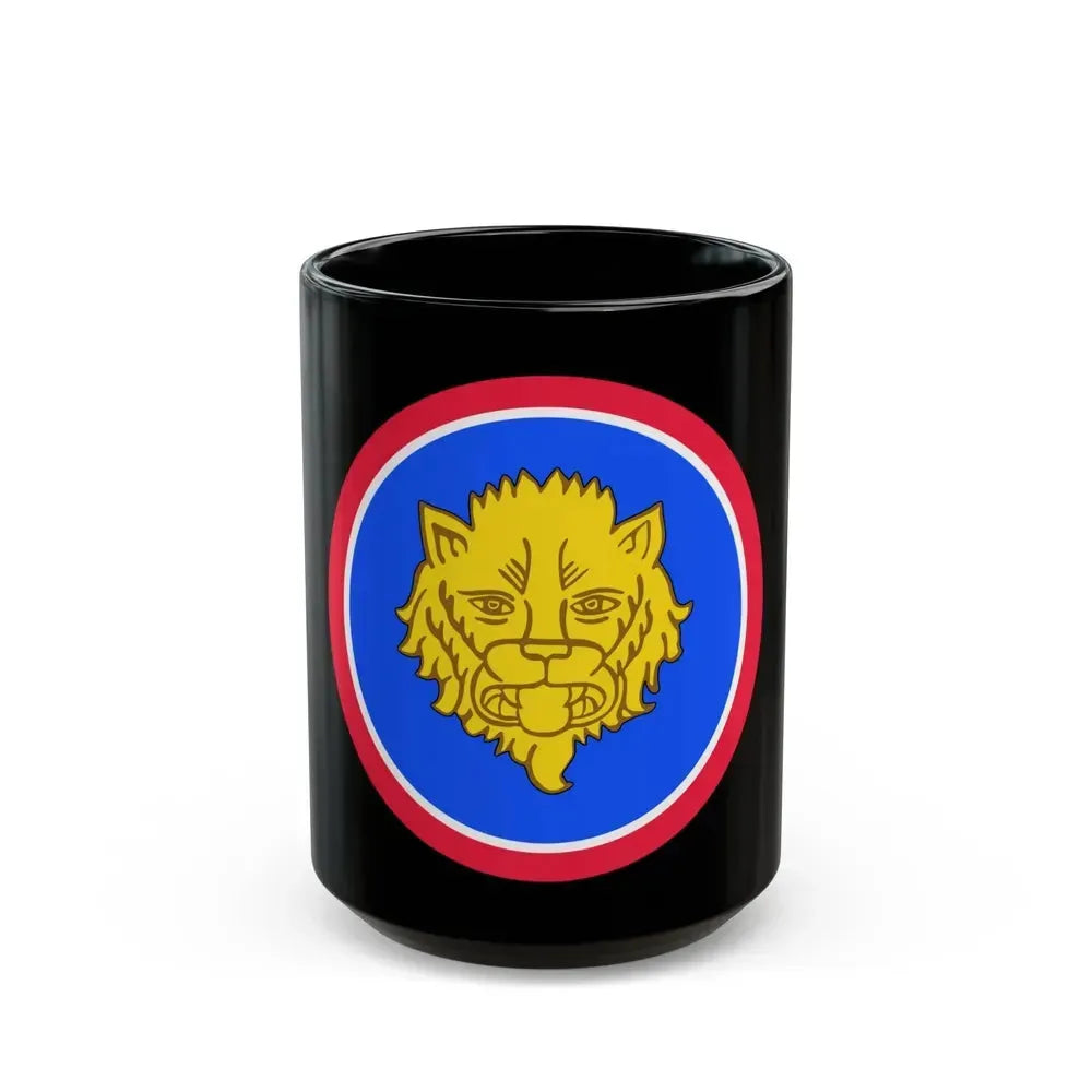 106 Infantry Division (U.S. Army) Black Coffee Mug 15oz - Go Mug Yourself