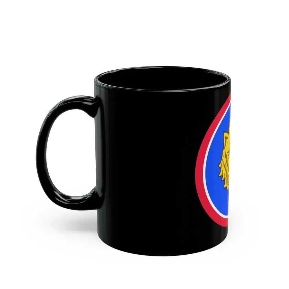 106 Infantry Division (U.S. Army) Black Coffee Mug - Go Mug Yourself