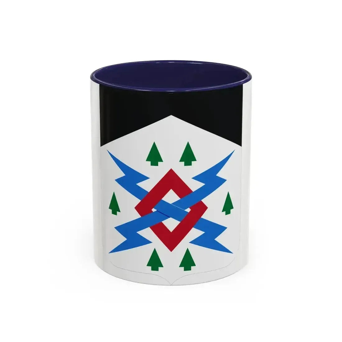 106 Military Intelligence Battalion 2 (U.S. Army) Accent Coffee Mug 11oz Navy - Go Mug Yourself