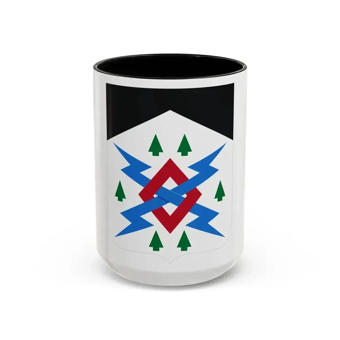 106 Military Intelligence Battalion 2 (U.S. Army) Accent Coffee Mug 15oz Black - Go Mug Yourself