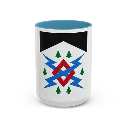 106 Military Intelligence Battalion 2 (U.S. Army) Accent Coffee Mug 15oz Light Blue - Go Mug Yourself