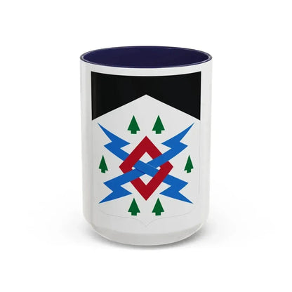 106 Military Intelligence Battalion 2 (U.S. Army) Accent Coffee Mug 15oz Navy - Go Mug Yourself