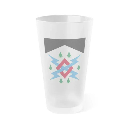 106 Military Intelligence Battalion 2 (U.S. Army) Frosted Pint Glass 16oz Default Title - Go Mug Yourself