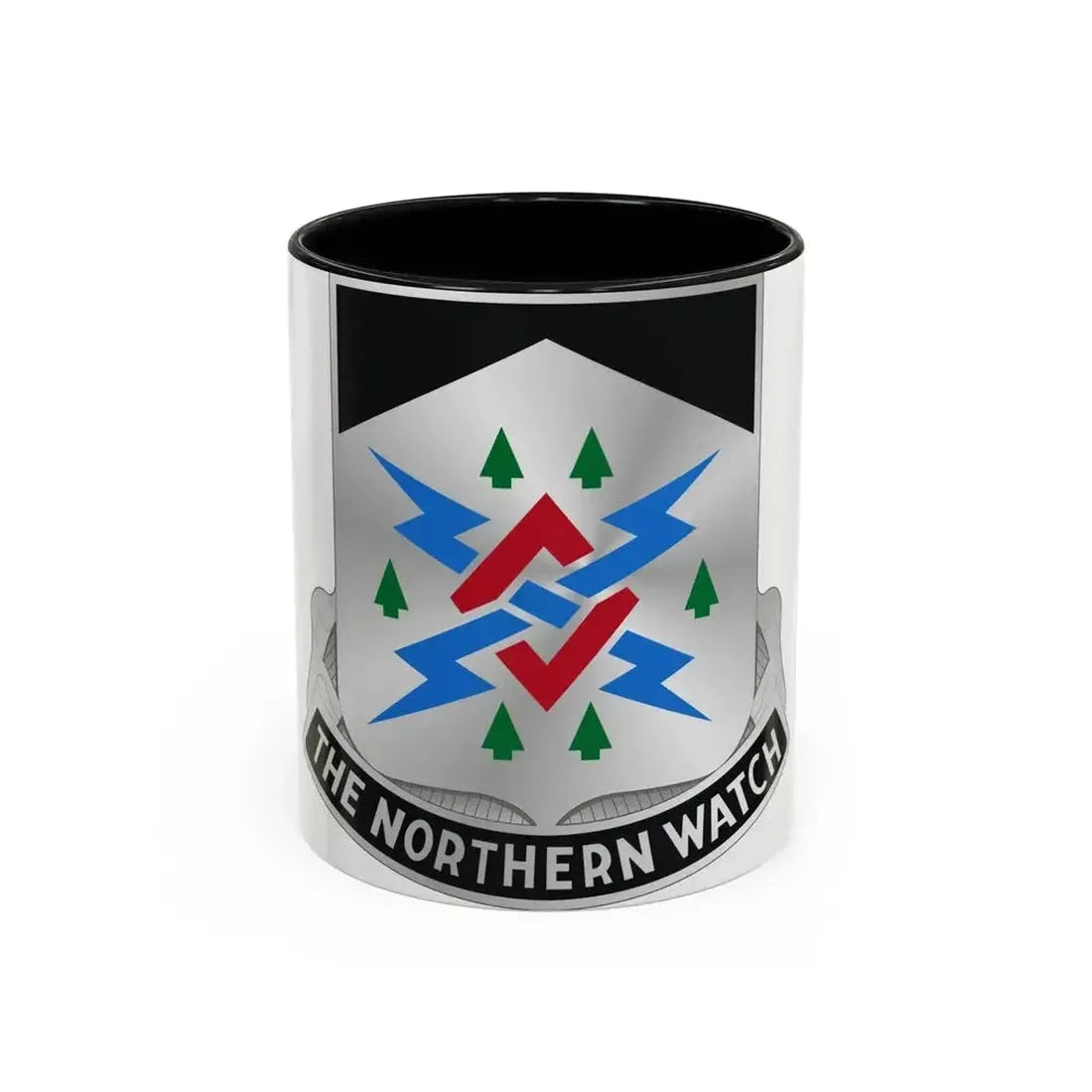 106 Military Intelligence Battalion (U.S. Army) Accent Coffee Mug 11oz Black - Go Mug Yourself