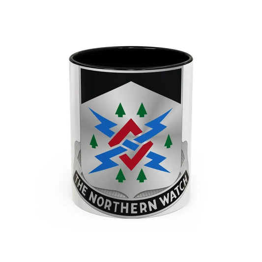106 Military Intelligence Battalion (U.S. Army) Accent Coffee Mug 11oz Black - Go Mug Yourself
