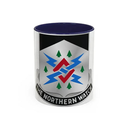 106 Military Intelligence Battalion (U.S. Army) Accent Coffee Mug 11oz Navy - Go Mug Yourself