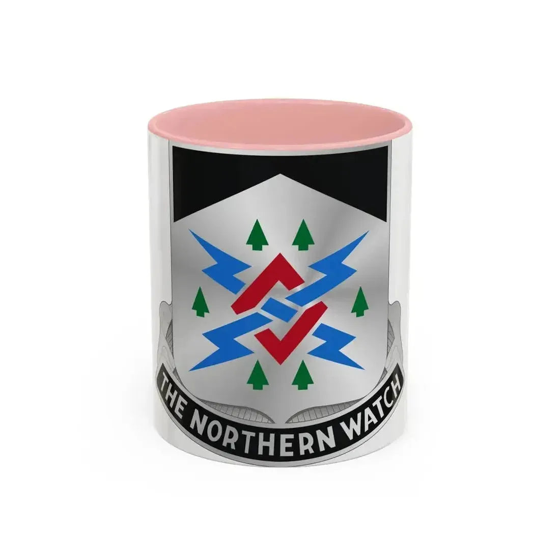 106 Military Intelligence Battalion (U.S. Army) Accent Coffee Mug 11oz Pink - Go Mug Yourself
