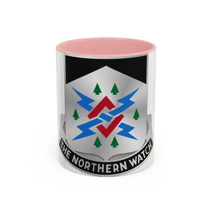 106 Military Intelligence Battalion (U.S. Army) Accent Coffee Mug 11oz Pink - Go Mug Yourself
