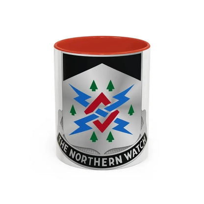 106 Military Intelligence Battalion (U.S. Army) Accent Coffee Mug 11oz Red - Go Mug Yourself