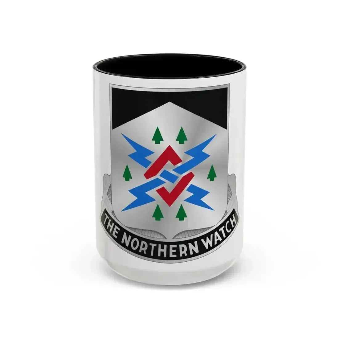 106 Military Intelligence Battalion (U.S. Army) Accent Coffee Mug 15oz Black - Go Mug Yourself