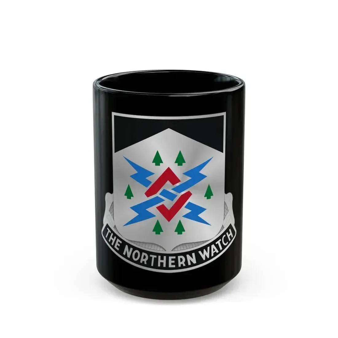 106 Military Intelligence Battalion (U.S. Army) Black Coffee Mug 15oz - Go Mug Yourself