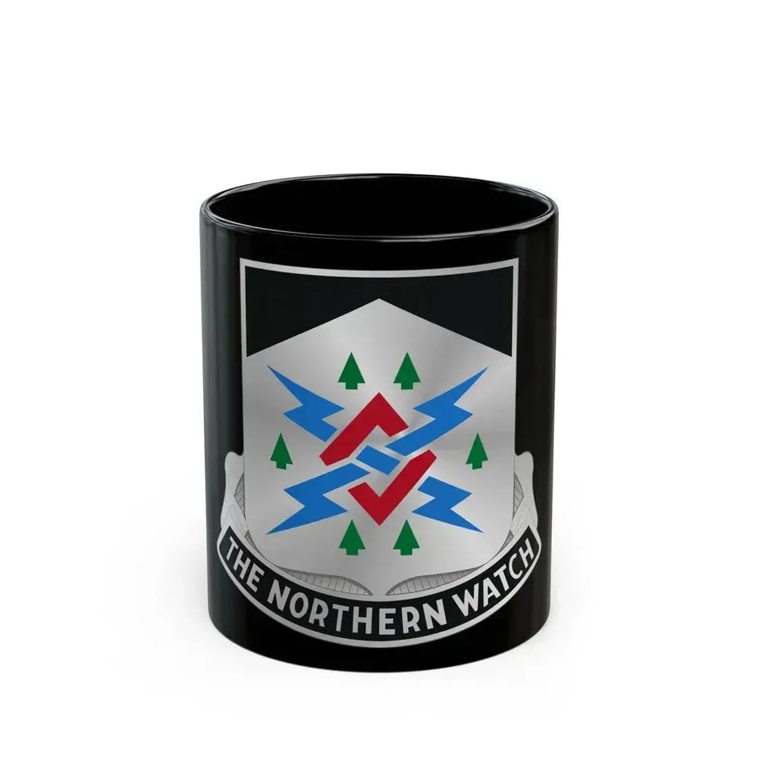 106 Military Intelligence Battalion (U.S. Army) Black Coffee Mug - Go Mug Yourself