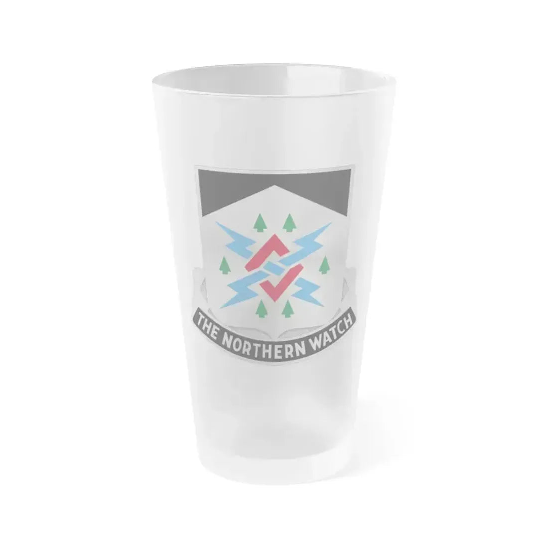 106 Military Intelligence Battalion (U.S. Army) Frosted Pint Glass 16oz Default Title - Go Mug Yourself