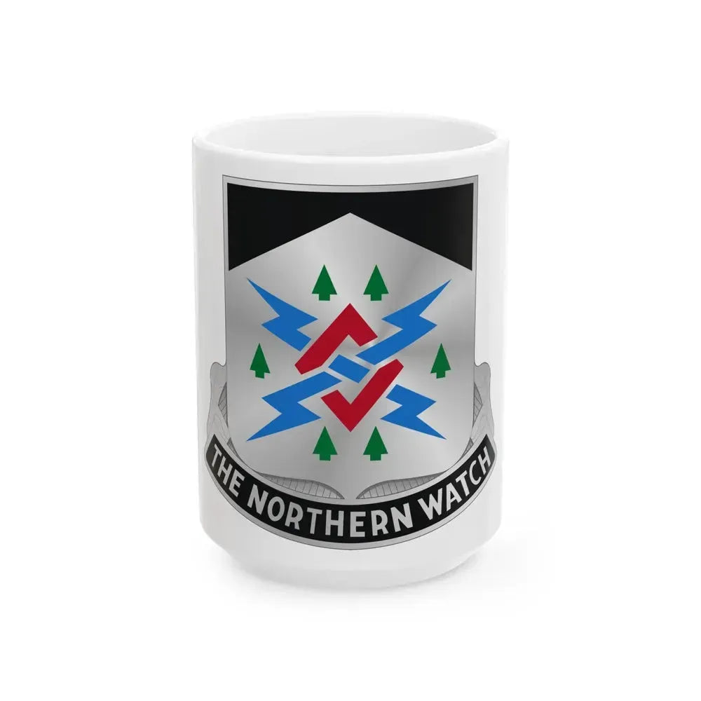 106 Military Intelligence Battalion (U.S. Army) White Coffee Mug 15oz - Go Mug Yourself