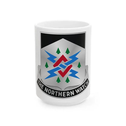 106 Military Intelligence Battalion (U.S. Army) White Coffee Mug 15oz - Go Mug Yourself