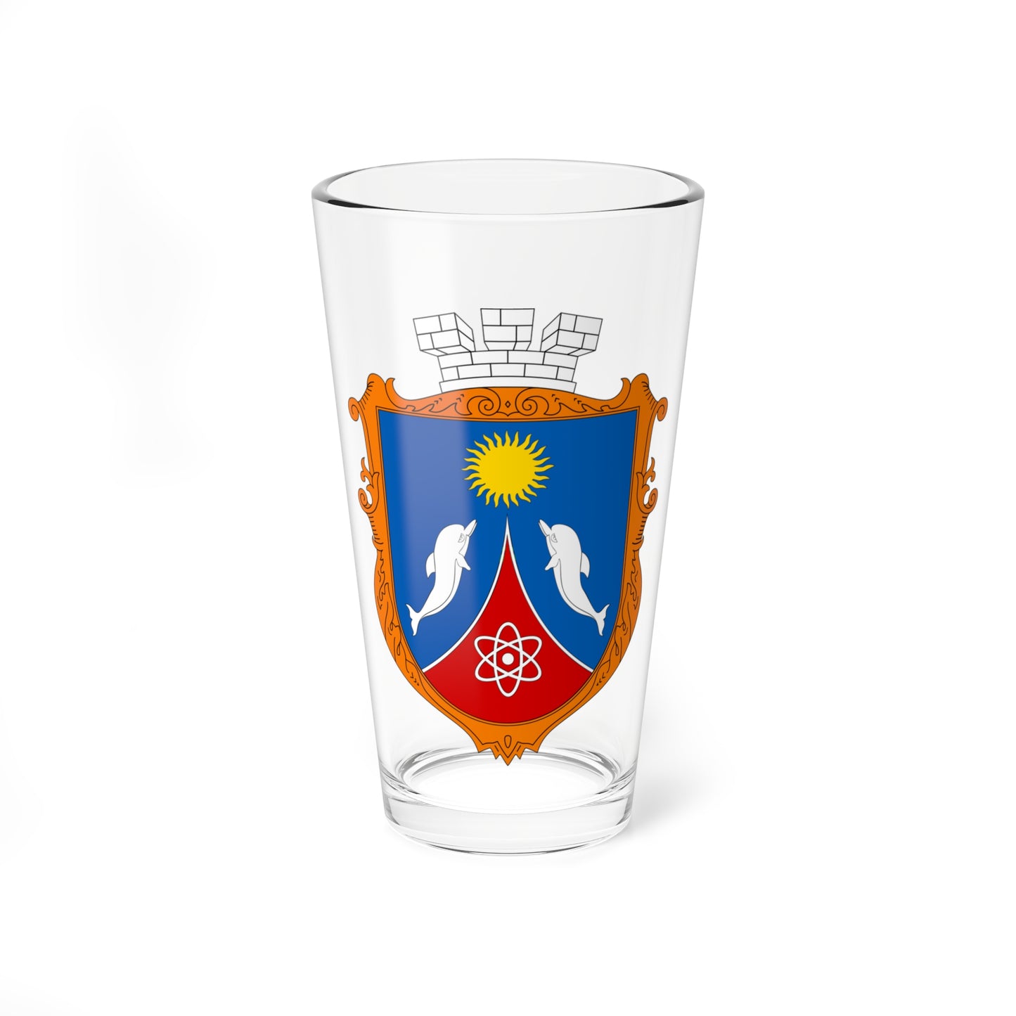 UHT Shcholkine (Ukraine) (Coat of Arms) Pint Glass 16oz