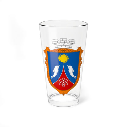 UHT Shcholkine (Ukraine) (Coat of Arms) Pint Glass 16oz