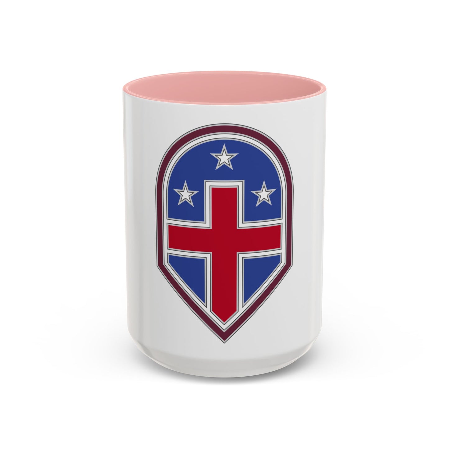 332 Medical Brigade 3 (U.S. Army) Accent Coffee Mug