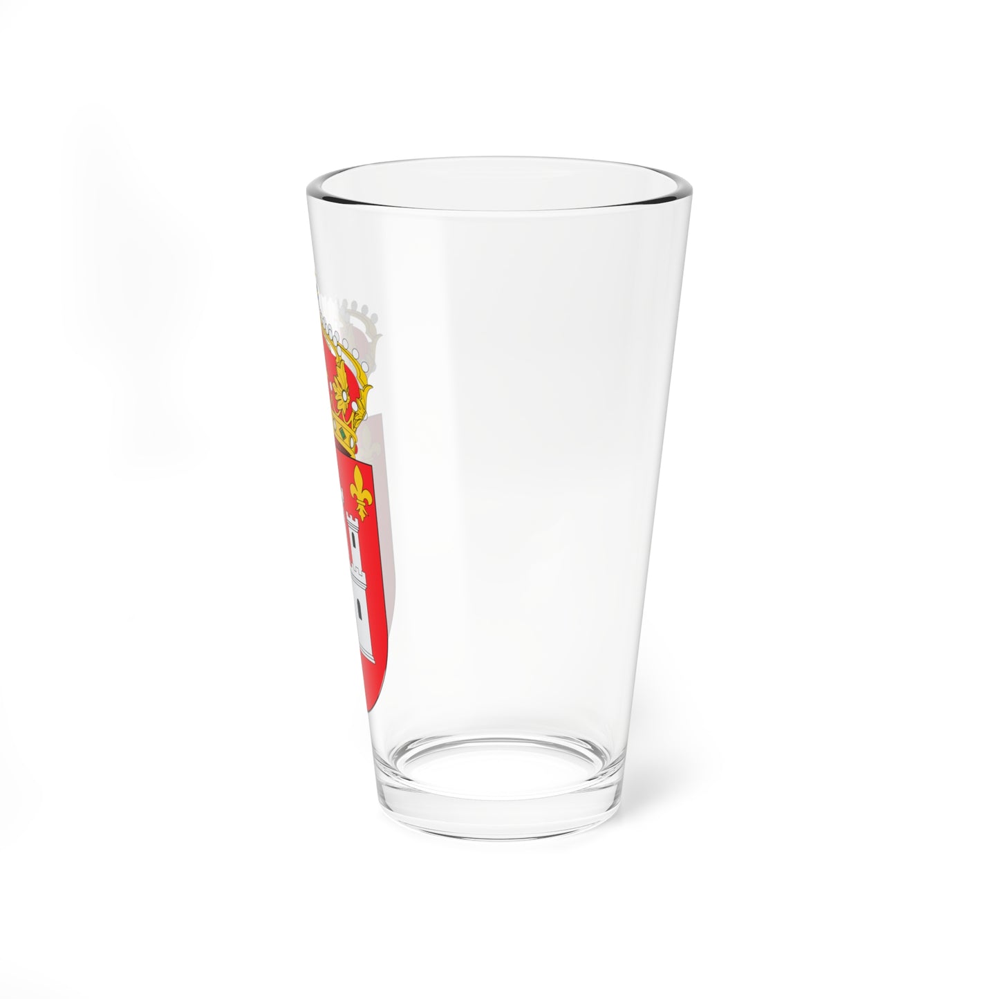 Escudo de Ausejo-La Rioja (Spain) (Coat of Arms) Pint Glass 16oz