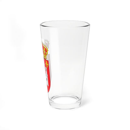 Escudo de Ausejo-La Rioja (Spain) (Coat of Arms) Pint Glass 16oz