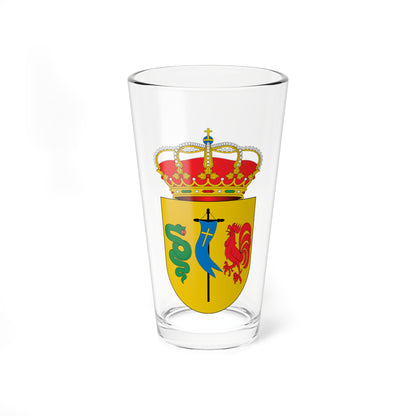 Escudo de Berrocal (Spain) (Coat of Arms) Pint Glass 16oz