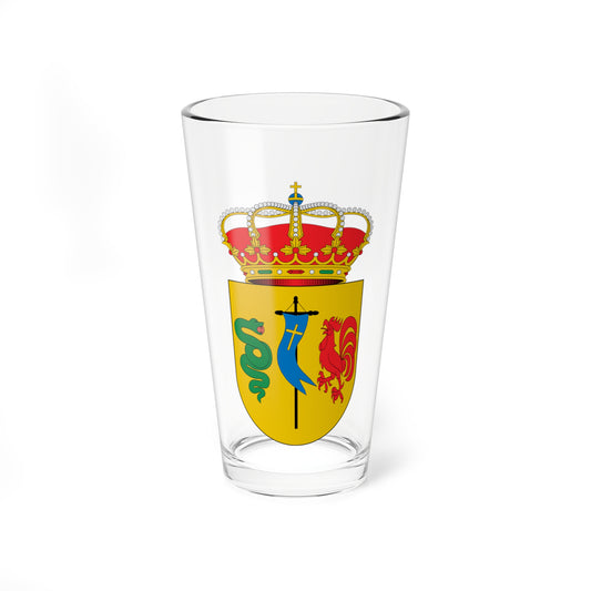 Escudo de Berrocal (Spain) (Coat of Arms) Pint Glass 16oz