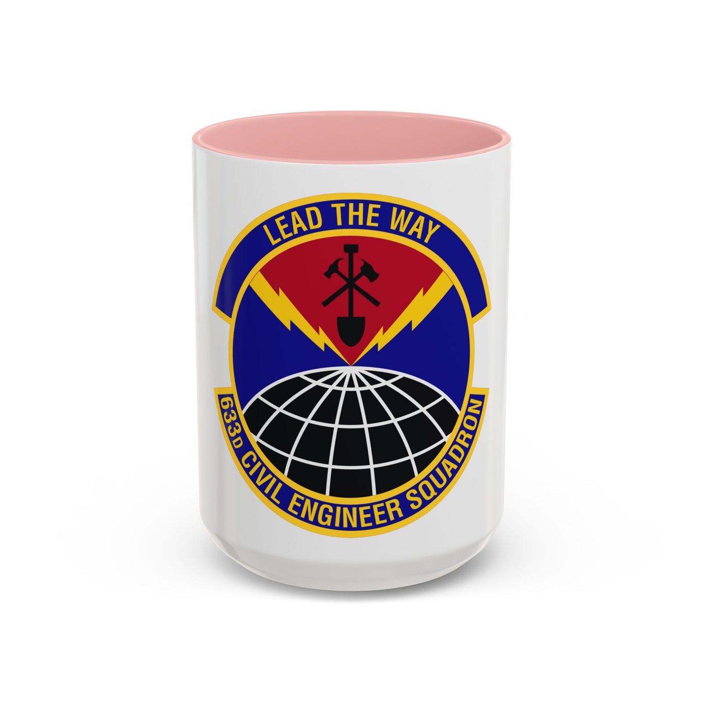 633d Civil Engineer Squadron (U.S. Air Force) Accent Coffee Mug