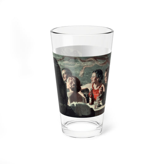 Illustration by Frank Bensing, 1936 - Pint Glass 16oz