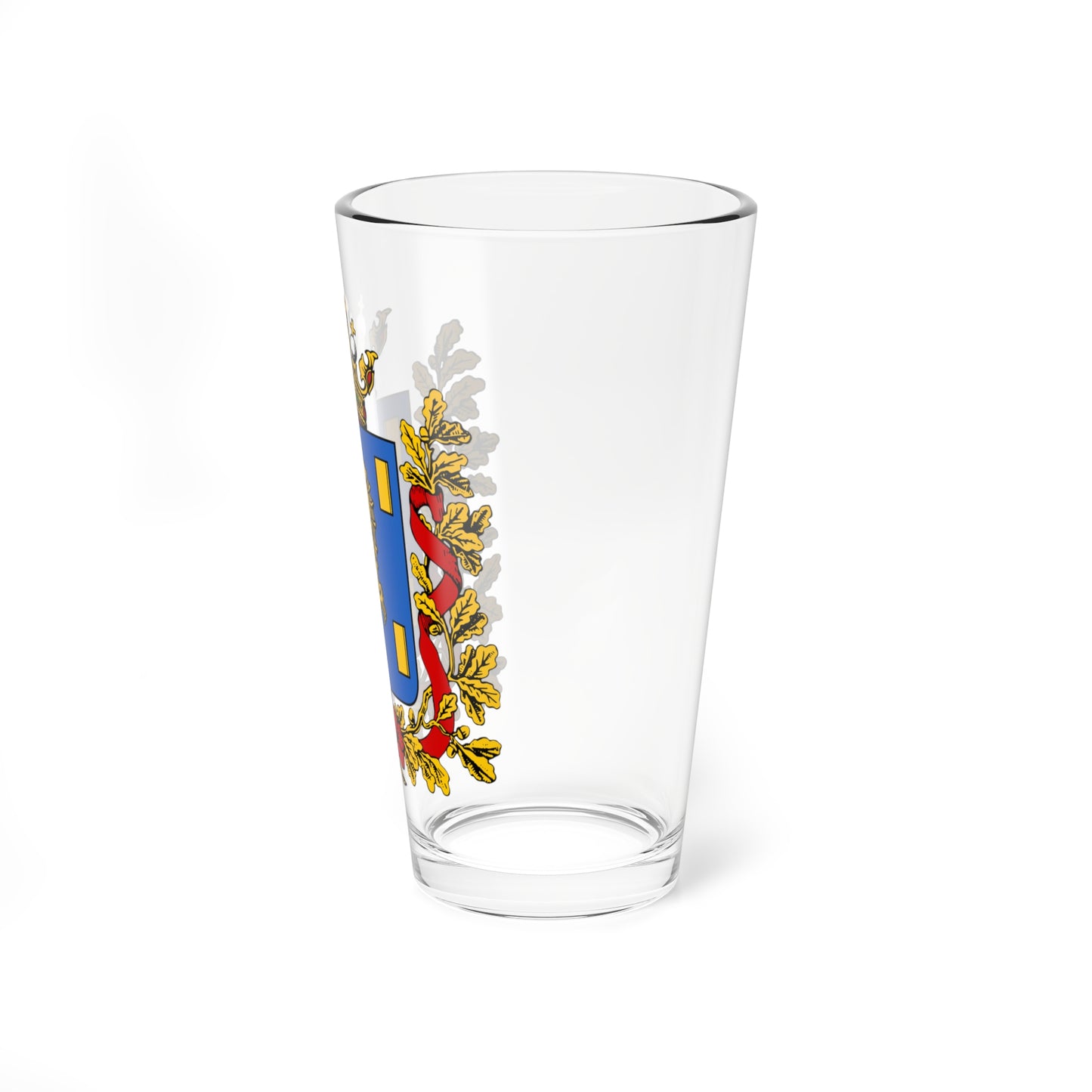 Coats of arms of Kyakhta Gradonachalstvo 1861 (Russia) (Coat of Arms) Pint Glass 16oz