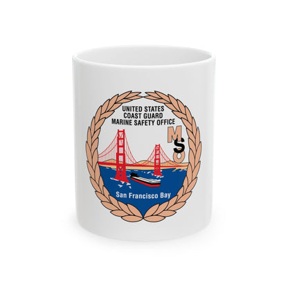 USCG MSO San Francisco Bay (U.S. Coast Guard) White Coffee Mug