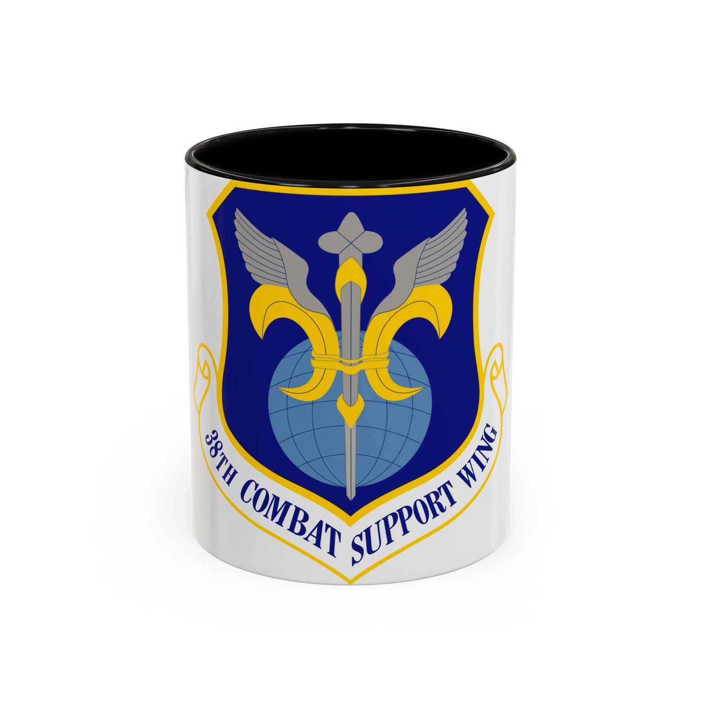 38th Combat Support Wing (U.S. Air Force) Accent Coffee Mug