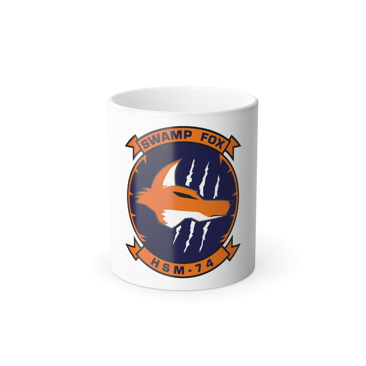HSM 74 Helicopter Maritime Strike Squadron 74 (U.S. Navy) Color Changing Mug 11oz