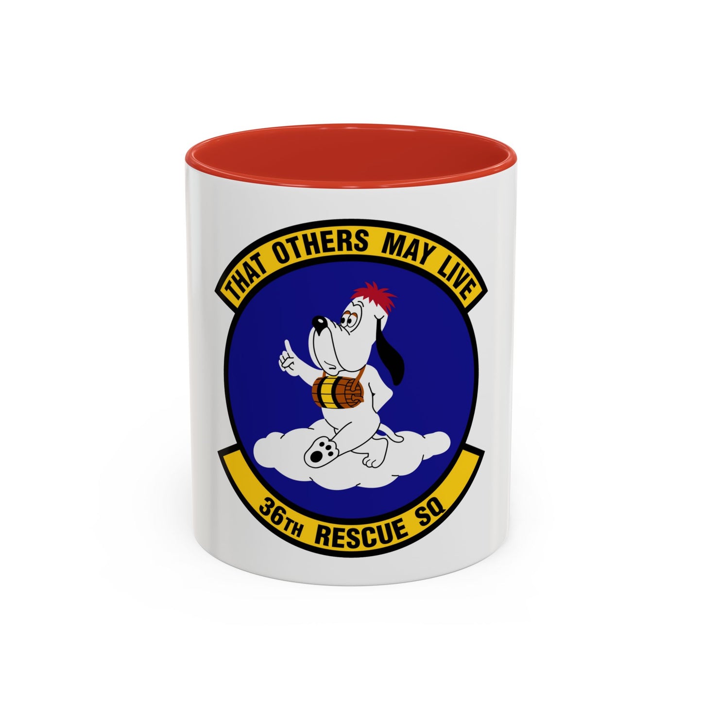 36 Rescue Sq AETC (U.S. Air Force) Accent Coffee Mug