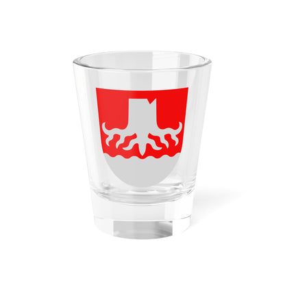 Kannonkoski.vaakuna (Finland) (Coat of Arms) Shot Glass 1.5oz